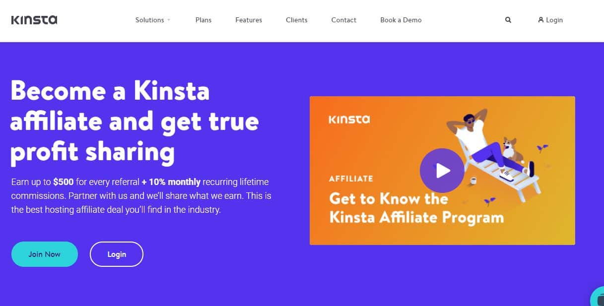 Kinsta Hosting Affiliate Program - Best High-Paying Affiliate Programs to Earn Huge Income