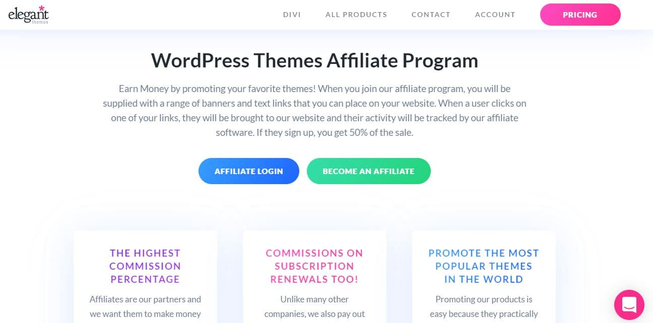 Elegant Themes Affiliate Program - Best High-Paying Affiliate Programs to Earn Huge Income